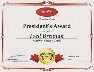 Presidents Award