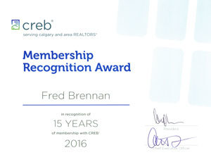 CREB Membership Recognition
